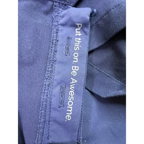 FIGS Polo Shirt Mens Large Blue Technical Collection Scrub Zip Pocket M21SW1005 - Picture 8 of 10